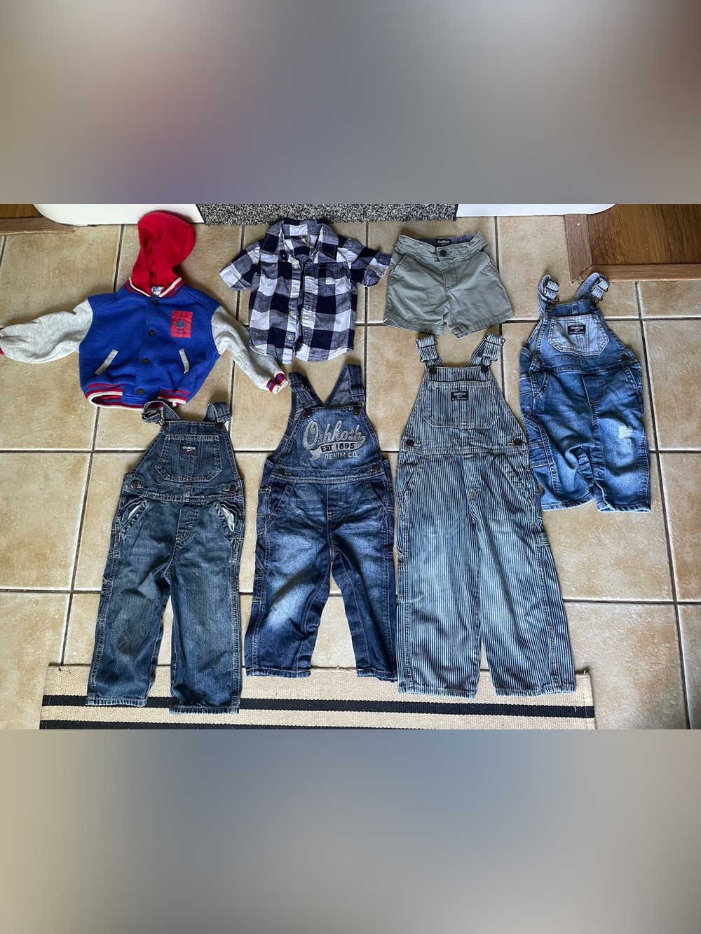 OshKosh B'gosh boys toddler bundle clothing lot